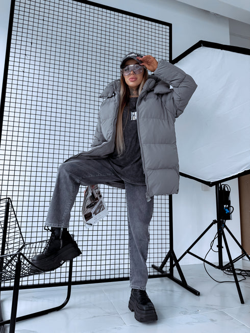 Extended Jacket "Mākonis" – Dark Grey PRE-ORDER